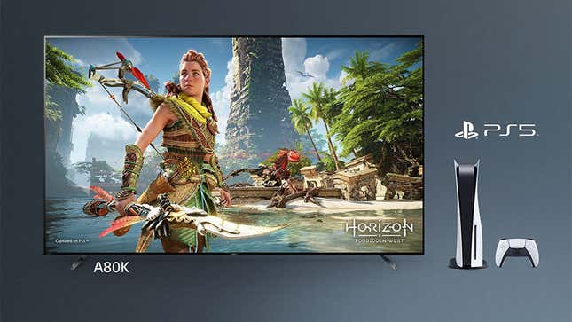 Sony OLED 65&quot; BRAVIA A80K Series | $1,698 | Amazon
Sony OLED 55&quot; BRAVIA A80K Series | $1,298 | Amazon