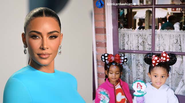 Kim Kardashian Offers Bizarre Explanation As To Why She Photoshopped Trues Head Onto Stormis Body 0689