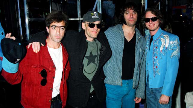 Bill Berry, Michael Stipe, Peter Buck, and Mike Mills
