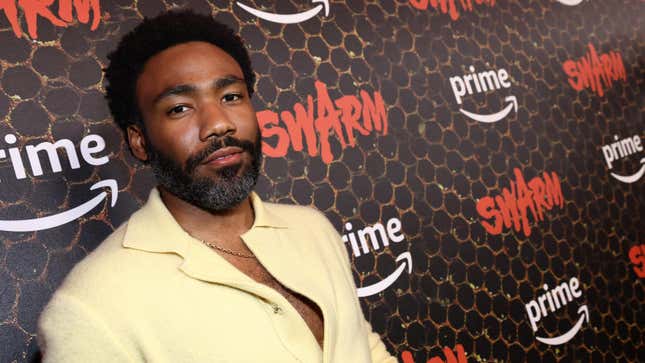 Donald Glover attends the “Swarm” Red Carpet Premiere and Screening in Los Angeles at Lighthouse Artspace LA on March 14, 2023 in Los Angeles, California. 