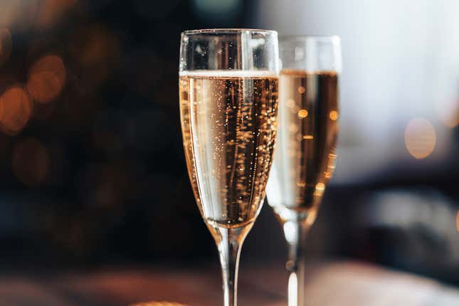 Image for article titled Champagne sales are fizzling because &#39;this is no time for celebration&#39;