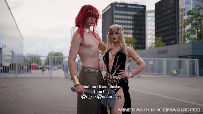 A cosplayer at Dokomi 2025.