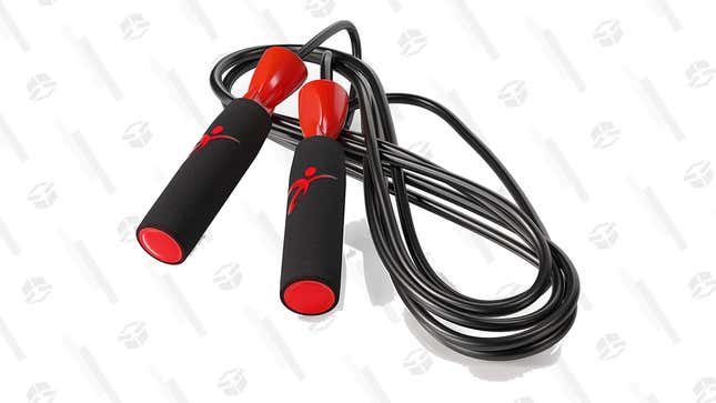 Fitness Factor Adjustable Jump Rope With Carrying Case | $8 | Amazon