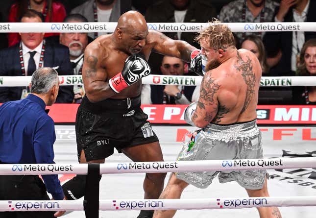 The brawl between boxing legend Mike Tyson and influencer Jake Paul was Netflix’s “most-streamed sporting event ever.”