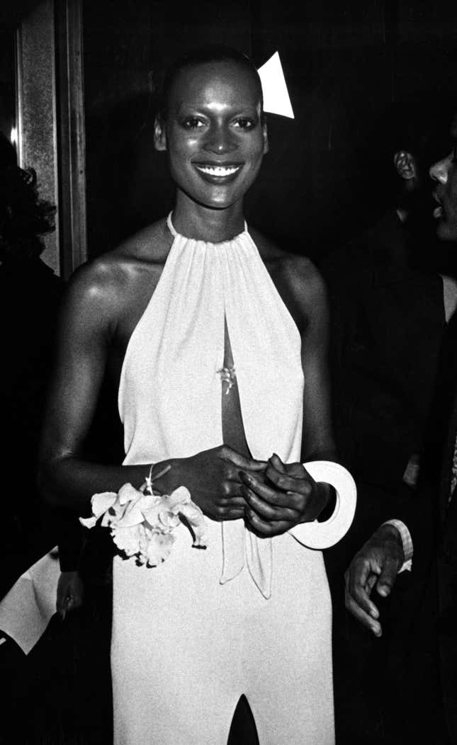 NEW YORK CITY - DECEMBER 10: Naomi Sims attends Metropolitan Museum of Art Costume Institute Exhibition “American Women of Style” on December 10, 1975 at the Metropolitan Museum of Art in New York City. 