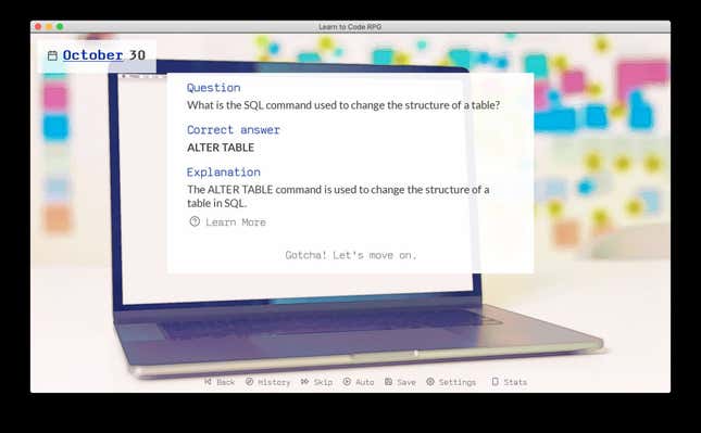 Learn to Code RPG Screenshots and Videos - Kotaku