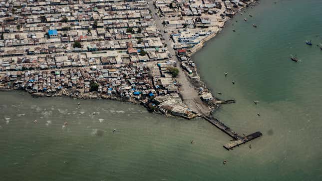 Una fotografía de Puerto Príncipe, Haití, tomada en 2013