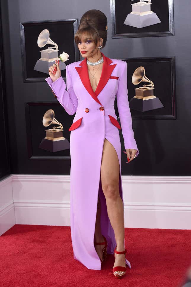 Image for article titled 19 Most Memorable Grammy Red Carpet Looks [Update]