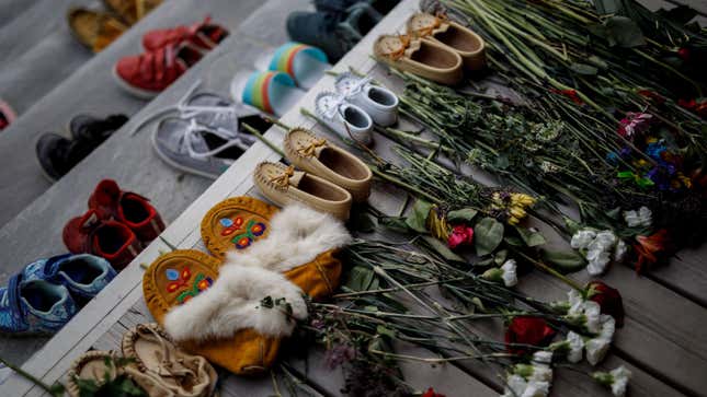 The Graves of 751 Indigenous Children Have Been Discovered at a Government-Funded, Religious Boarding School in Canada