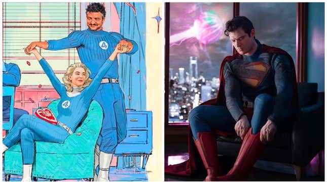 Fantastic Four and Superman are being filmed with IMAX cameras.