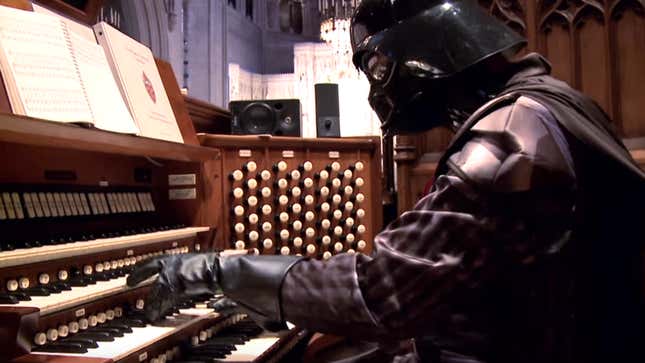 Darth Vader at Washington National Cathedral 