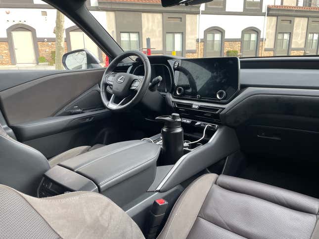 2024 Lexus TX550h+ interior