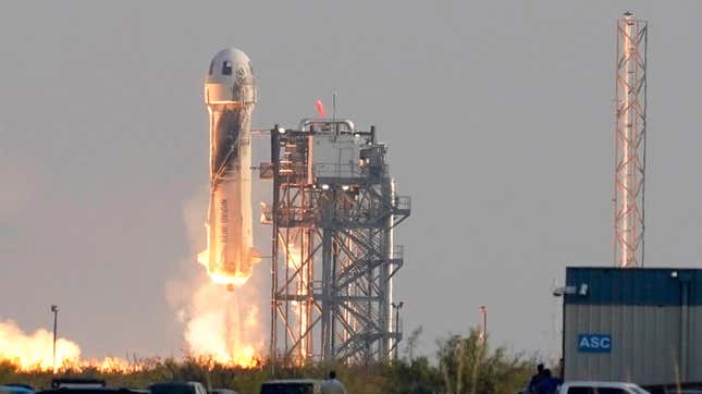 Launch of New Shepard on July 20, 2021.