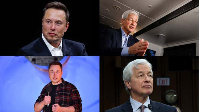 Image de l'article intitulé L’attaque d’Elon Musk, les avertissements de Jamie Dimon, le gros salaire du PDG d’AstraZeneca&amp;#xa0;: tour d’horizon de l’actualité du leadership