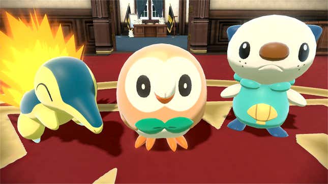 Rowlet is shaped like a friend.