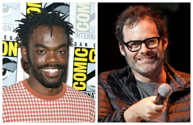 William Jackson Harper (left) and Bill Hader (right)