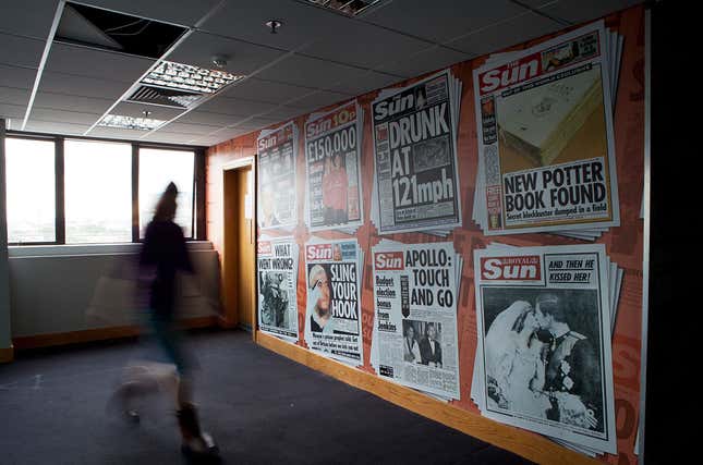 Image for article titled Photos: Inside one of News Corp.’s deserted newsrooms