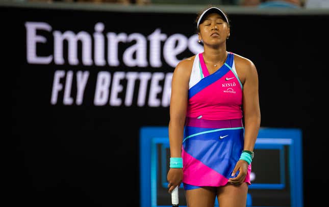 Image for article titled Defending Champion Naomi Osaka Knocked Out of Australian Open