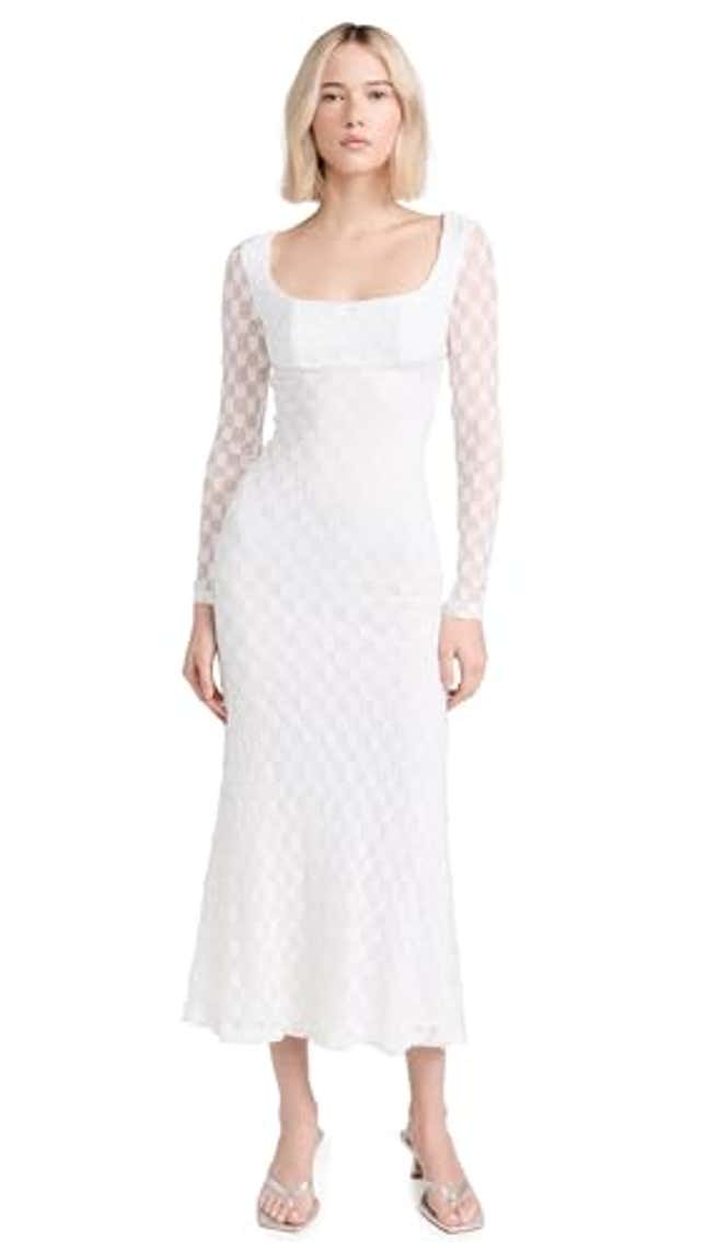 Bardot Women's Adoni Lace Midi Dress, Now 70% Off