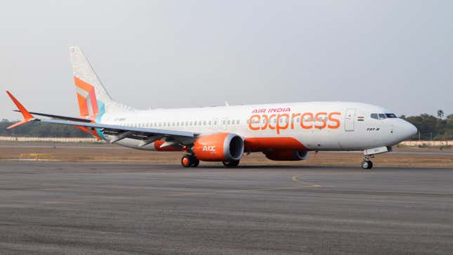 An Air India Express plane