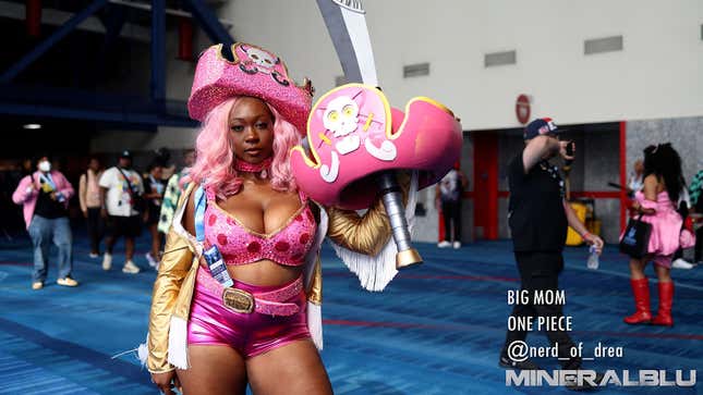 A cosplayer at Dream Con 2025