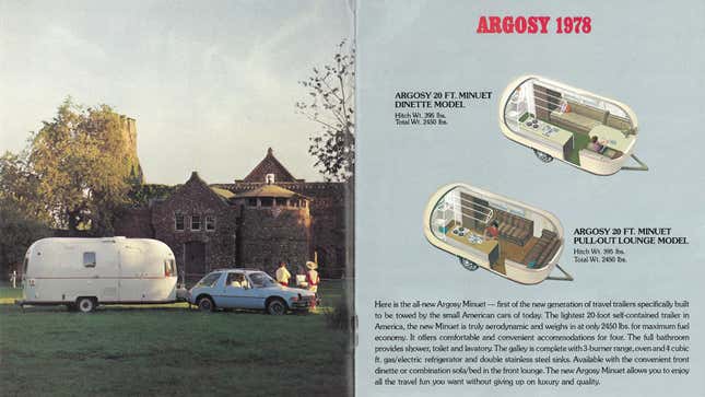 Image for article titled Airstream&#39;s Old Painted Travel Trailers Are Still A Vintage RV Gem
