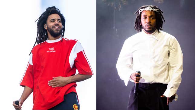 Imagen para el artículo titulado J. Cole finalmente respondió al Diss de Kendrick Lamar, pero ¿quién ganó este?