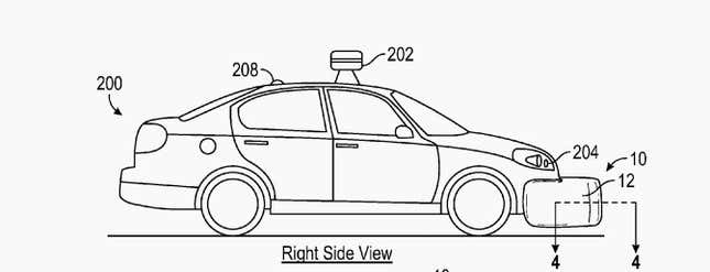Image for article titled Google’s driverless car might come with airbags on the outside, to protect pedestrians