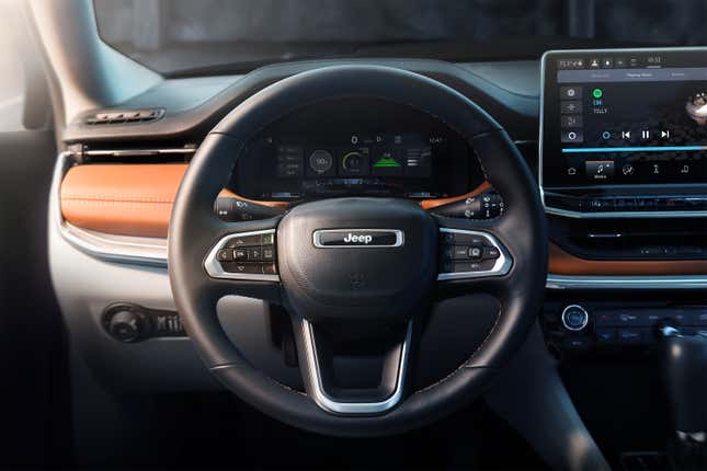 2022 Jeep Compass Interior Ridiculously Nicer