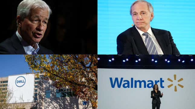 Image for article titled Jamie Dimon on the economy, Ray Dalio on Taylor Swift, and Elon Musk's money: Leadership news roundup