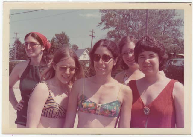 Members of The Janes in 1972.