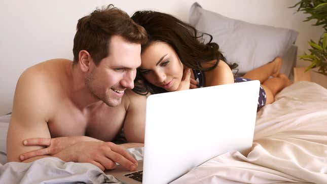 Image for article titled Couple Watches Porn Together To Feel More Excited About Being Stepsiblings