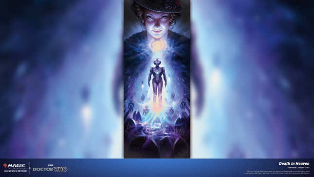 Image for article titled Get a Peek at Magic: The Gathering&#39;s New Doctor Who Set