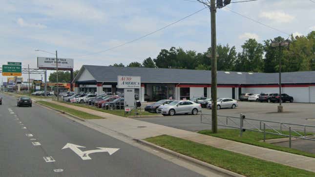 The Auto America dealership where the hidden camera was found