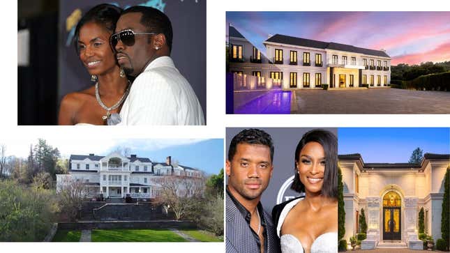 Image for article titled Inside Mary J. Blige’s Gorgeous NJ Mansion, J. Lo and Ben Affleck&#39;s Beverly Hills Mega Mansion Gives, Diddy&#39;s Former Mansion With Kim Porter Was Sold, Russell Wilson and Ciara&#39;s Washington Mansion is Beautiful, R. Kelly&#39;s Former Mansion and Other Celebrity Real Estate