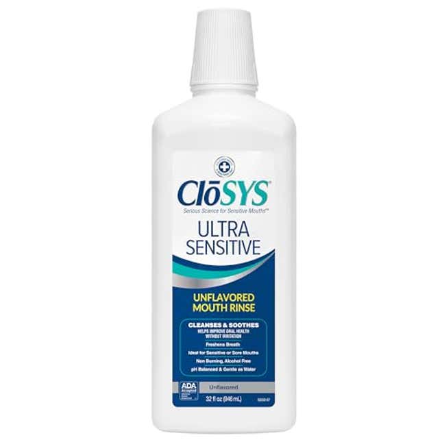 Image for article titled CloSYS Ultra Sensitive Mouthwash, Now 20% Off