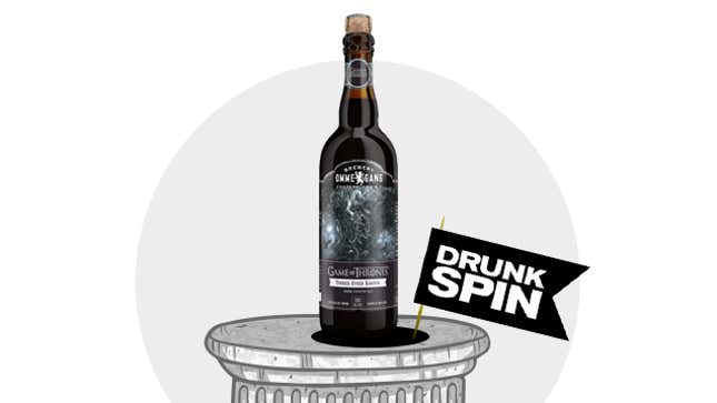 Image for article titled This Game Of Thrones Beer Is The Jon Snow Of Game Of Thrones Beers
