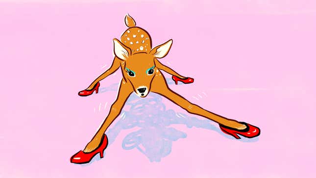 Image for article titled Heels and Winged Eyeliner: What Fun Lady Things Are You Bad At?