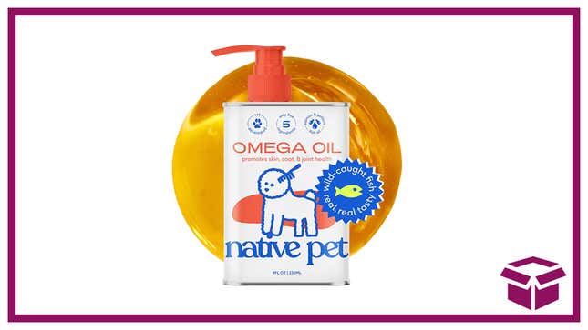 Image for article titled Give Your Dog The Meal They Deserve With Native Pet&#39;s Omega 3 Oil, Now 10% Off