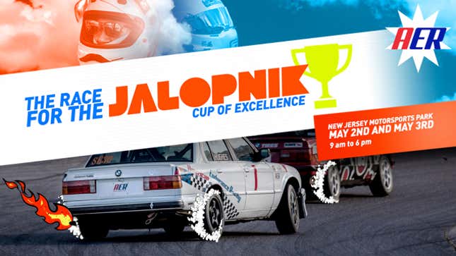 Image for article titled Join Us Tomorrow For The Race For The Jalopnik Cup Of Excellence