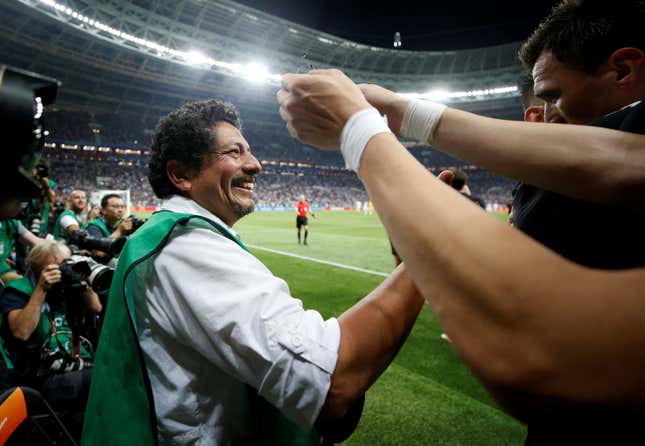 World Cup - Croatia vs. England