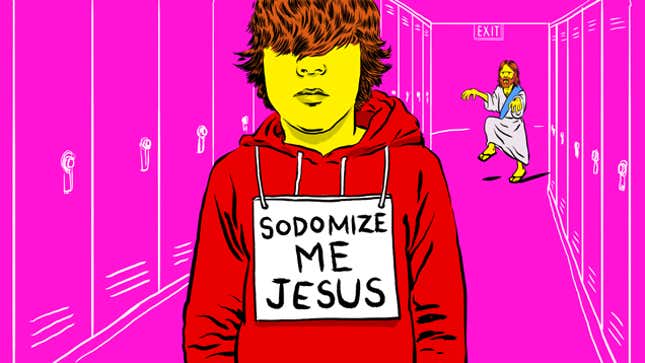 Image for article titled &#39;Sodomize Me Jesus&#39; And Other Crazy Video Game Stories