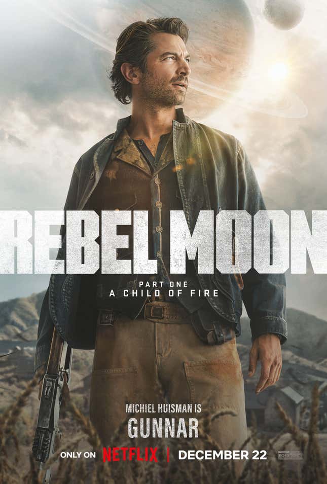 Zack Snyder Unveils Rare Rebel Moon Poster for Upcoming Sci-Fi Adventure  Movie