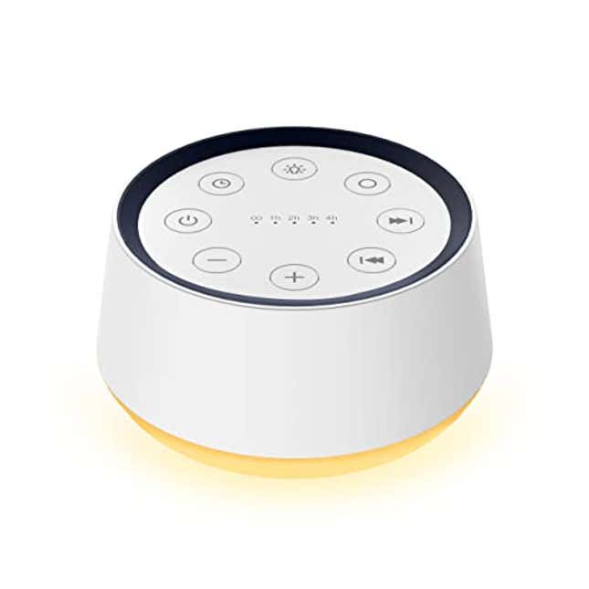 Image for article titled Brown Noise Sound Machine with 30 Soothing Sounds 12 Colors Night Light White Noise Machine for Adults Baby Kids Sleep Machines Memory Function 36 Volume Levels 5 Timers for Home Office Travel, Now 24% Off