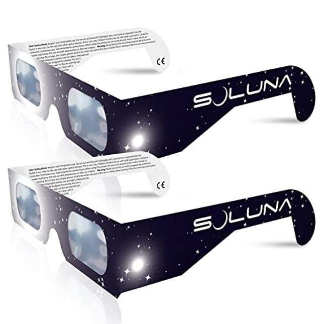 Soluna Solar Eclipse Glasses, Now 33% Off