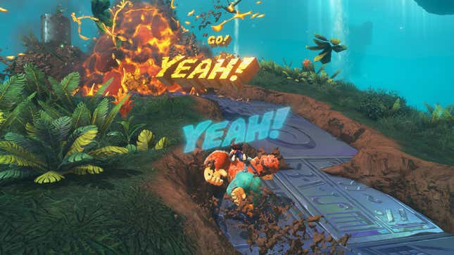 A screenshot of Donkey Kong Banaza shows off the game. 