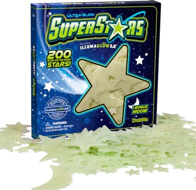 Image for article titled Glow in The Dark Stars, Now 23% Off
