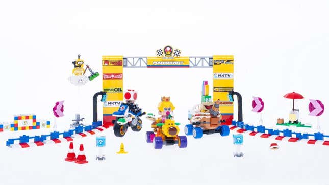 Image for article titled Lego Reveals Adorable Little Mario Kart Sets Coming In 2025