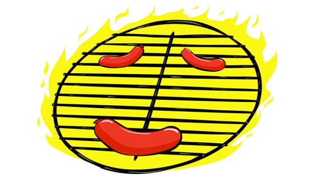 Image for article titled The Perfect Grilled Hot Dog