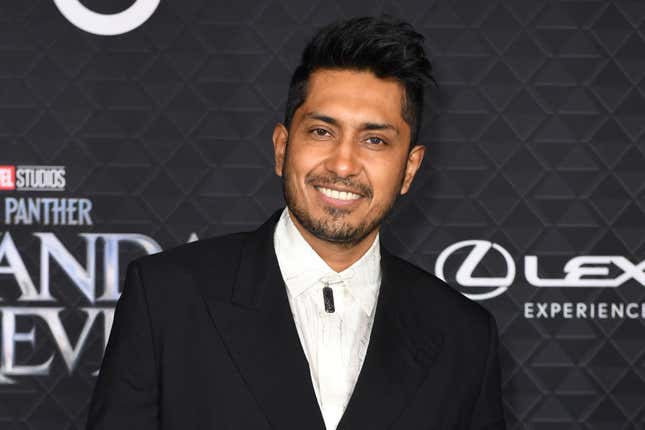 Tenoch Huerta arrives for the world premiere of Marvel Studios’ “Black Panther: Wakanda Forever” at the Dolby Theatre in Hollywood, California, on October 26, 2022. 